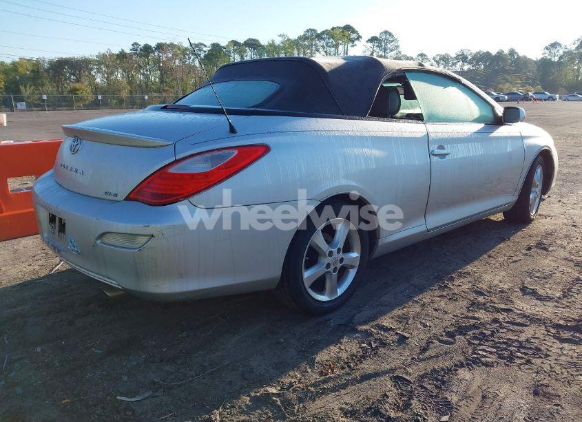 Photo 4 of 2008 Toyota Camry SOLARA SLE (VIN 4T1FA38P78U138547)