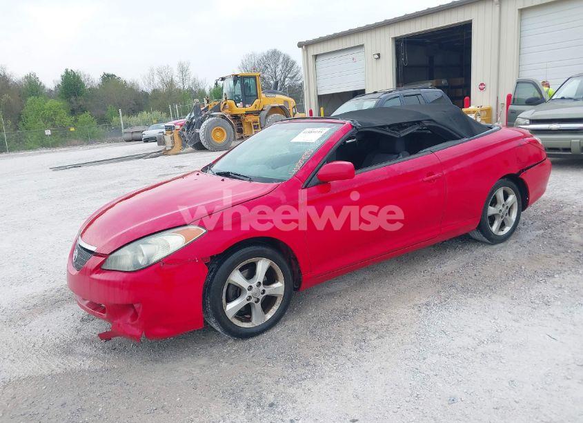 Photo 2 of 2005 Toyota Camry SOLARA SE (VIN 4T1FA38P85U039800)
