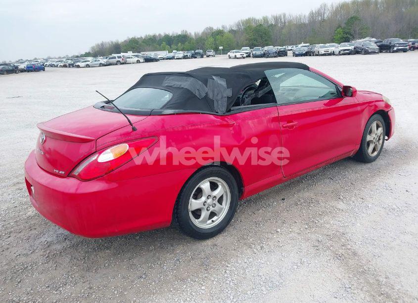 Photo 4 of 2005 Toyota Camry SOLARA SE (VIN 4T1FA38P85U039800)
