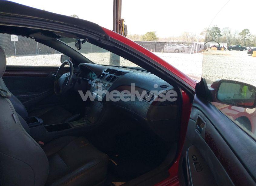 Photo 5 of 2005 Toyota Camry SOLARA SLE (VIN 4T1FA38P85U058251)