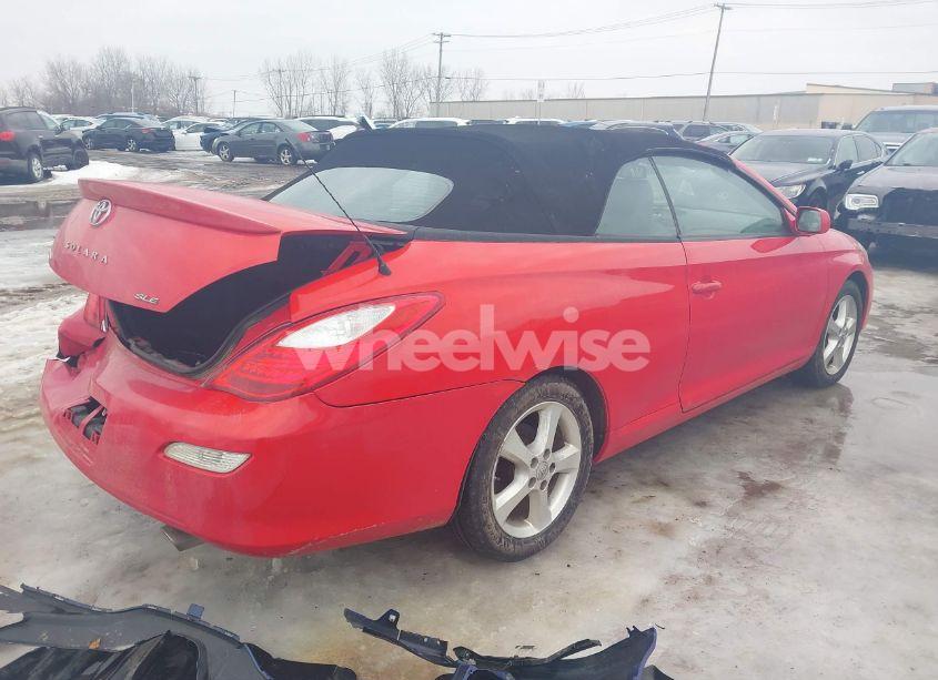 Photo 4 of 2008 Toyota Camry SOLARA SLE (VIN 4T1FA38P88U155678)