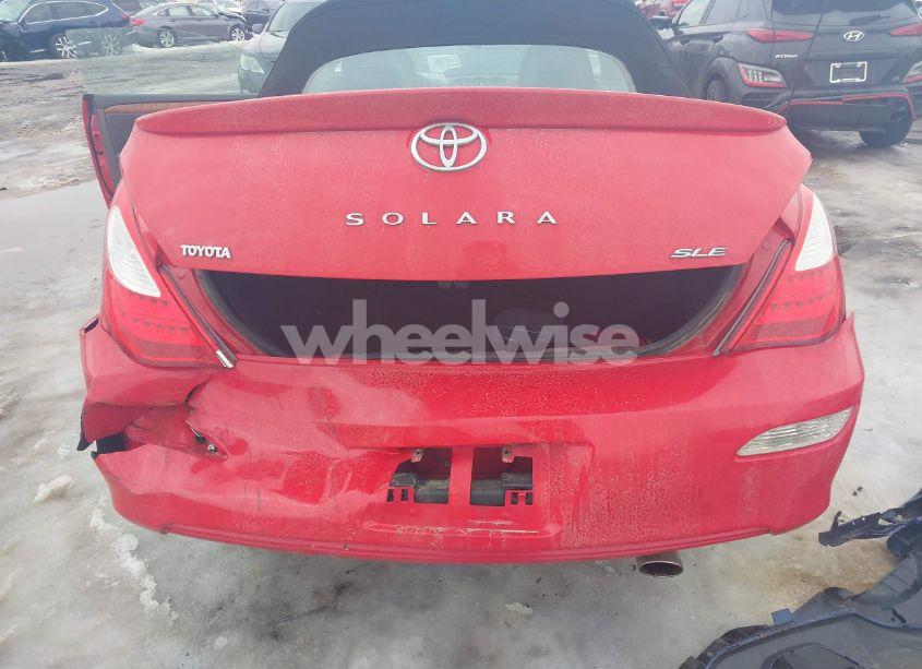 Photo 6 of 2008 Toyota Camry SOLARA SLE (VIN 4T1FA38P88U155678)