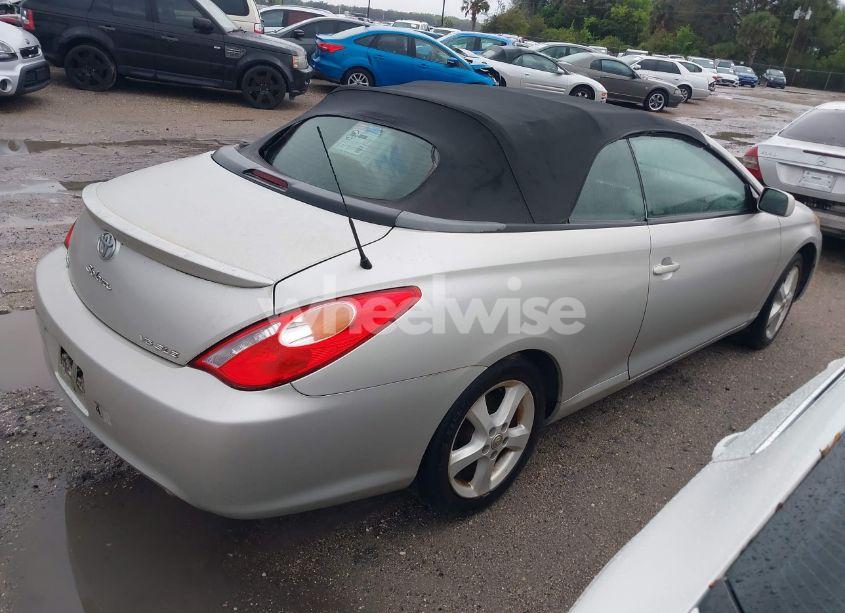 Photo 4 of 2004 Toyota Camry SOLARA SLE (VIN 4T1FA38PX4U025721)
