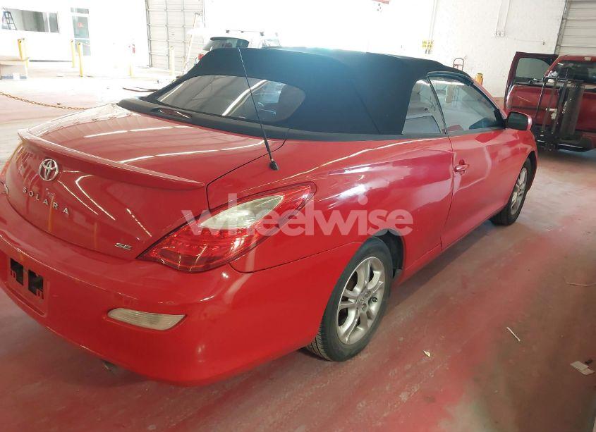 Photo 4 of 2007 Toyota Camry SOLARA SE (VIN 4T1FA38PX7U133440)