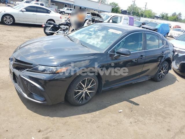 2022 TOYOTA CAMRY SE (VIN 4T1G11AK0NU708925) main photo
