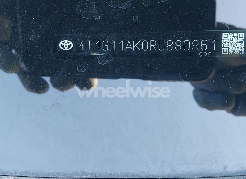 Photo 9 of 2024 Toyota Camry SE (VIN 4T1G11AK0RU880961)