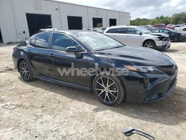 Photo 8 of 2024 TOYOTA CAMRY SE NIGHT SHADE (VIN 4T1G11AK1RU871105)