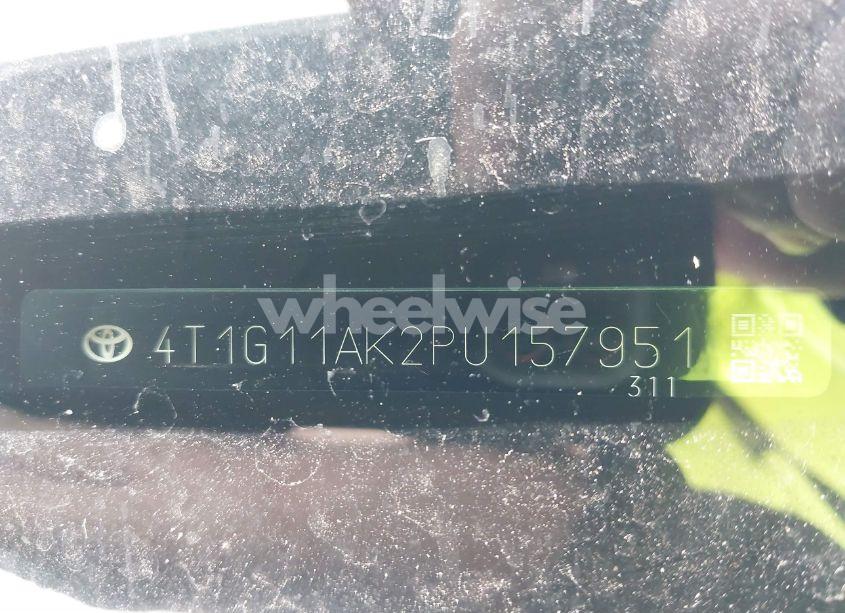 Photo 18 of 2023 Toyota Camry SE (VIN 4T1G11AK2PU157951)