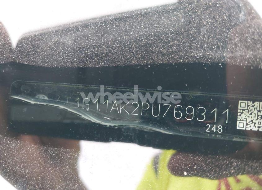 Photo 9 of 2023 Toyota Camry SE (VIN 4T1G11AK2PU769311)