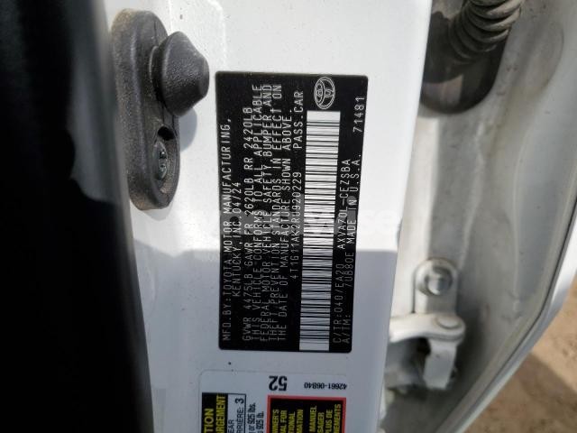 Photo 9 of 2024 TOYOTA CAMRY SE NIGHT SHADE (VIN 4T1G11AK2RU920229)