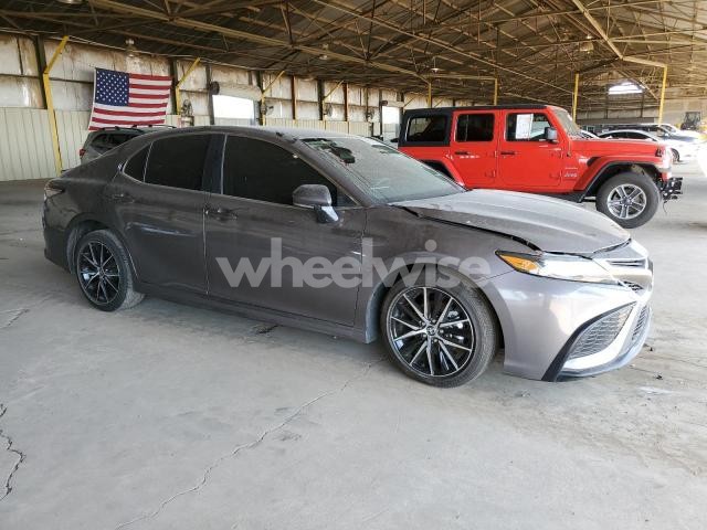 Photo 2 of 2024 TOYOTA CAMRY SE NIGHT SHADE (VIN 4T1G11AK3RU241635)
