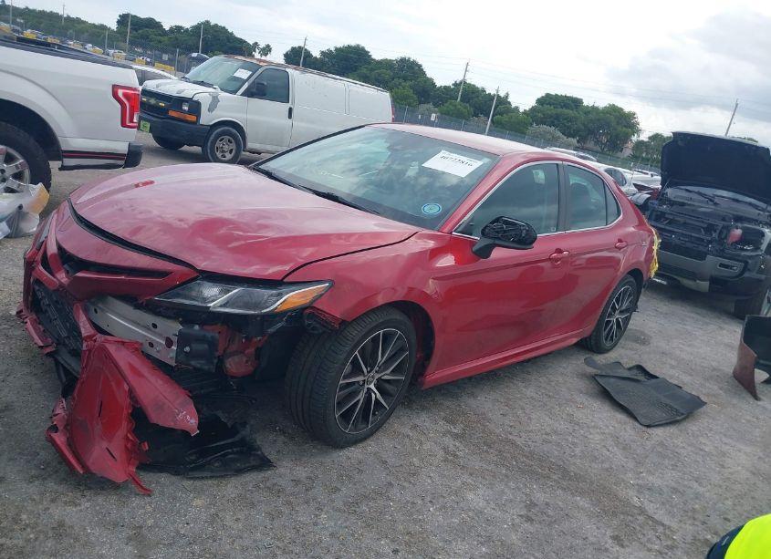 Photo 2 of 2021 Toyota Camry SE (VIN 4T1G11AK4MU485741)