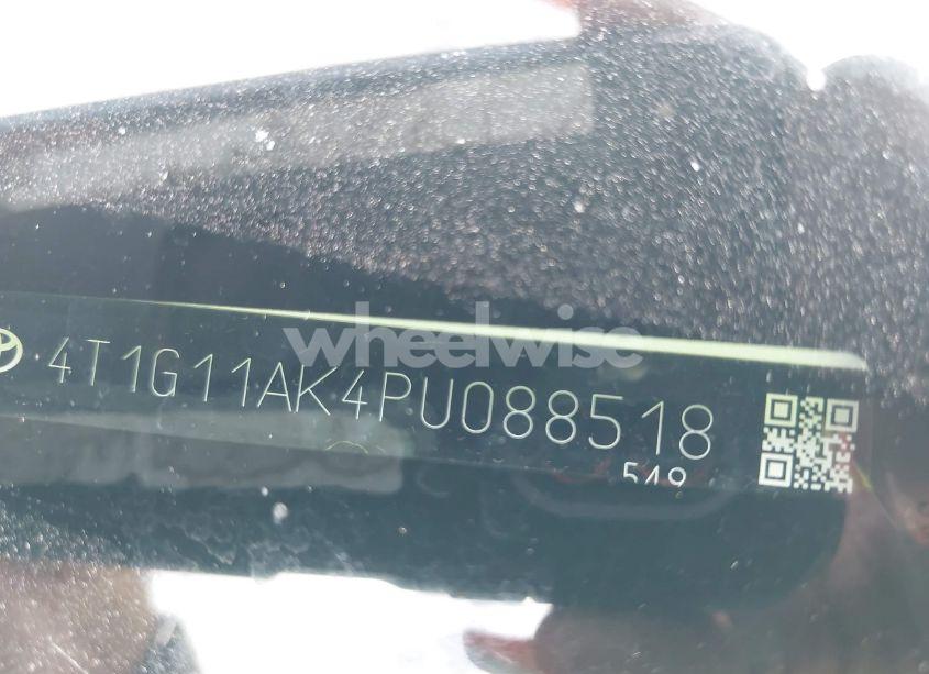 Photo 9 of 2023 Toyota Camry SE (VIN 4T1G11AK4PU088518)