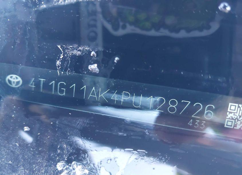 Photo 9 of 2023 Toyota Camry SE NIGHTSHADE EDITION (VIN 4T1G11AK4PU128726)