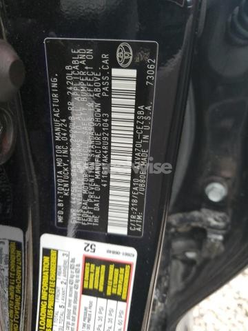 Photo 4 of 2024 TOYOTA CAMRY SE NIGHT SHADE (VIN 4T1G11AK4RU921043)