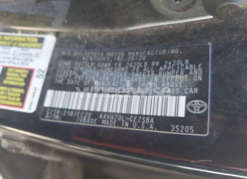 Photo 9 of 2020 Toyota Camry SE NIGHTSHADE EDITION (VIN 4T1G11AK5LU375683)