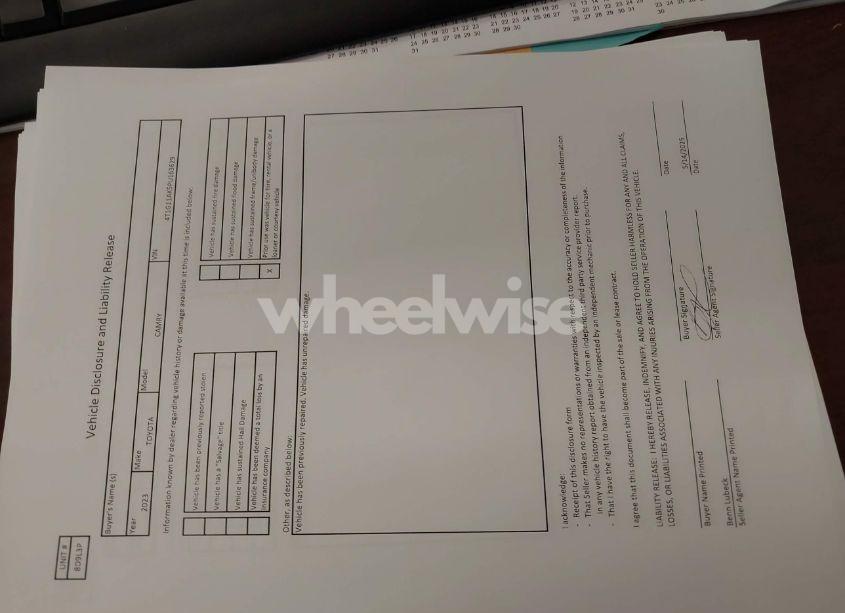 Photo 18 of 2023 Toyota Camry SE (VIN 4T1G11AK5PU163629)