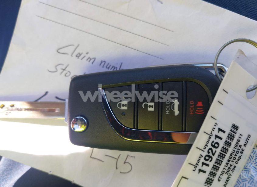 Photo 11 of 2024 Toyota Camry SE (VIN 4T1G11AK6RU192611)