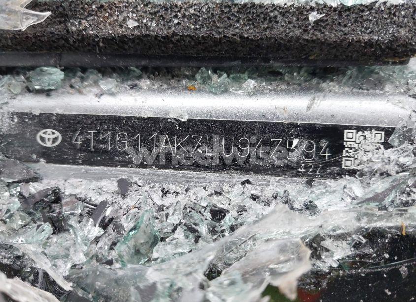 Photo 9 of 2020 Toyota Camry SE (VIN 4T1G11AK7LU947594)