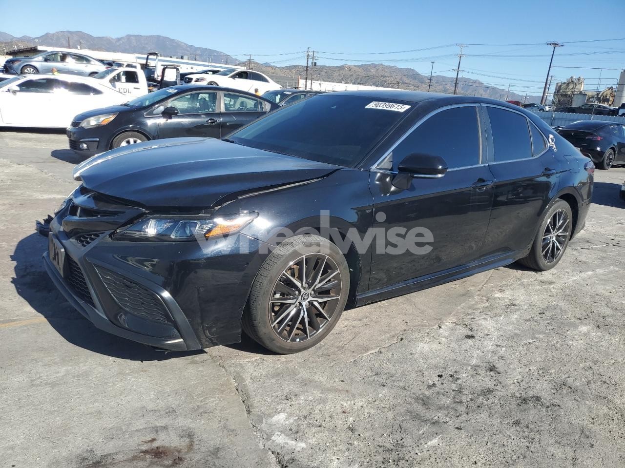 2022 TOYOTA CAMRY SE (VIN 4T1G11AK7NU690777) main photo