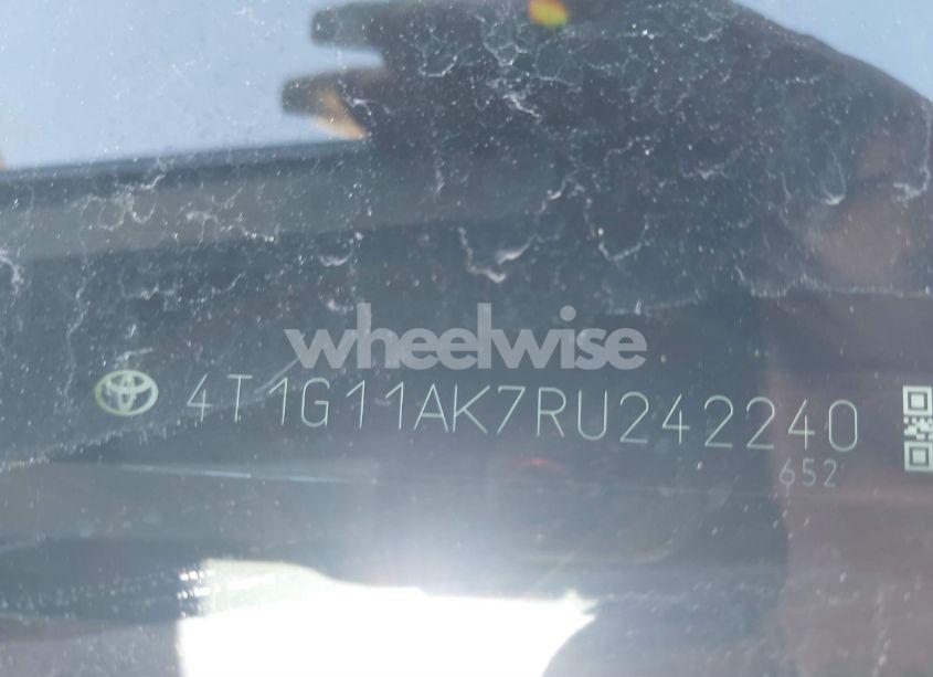 Photo 9 of 2024 Toyota Camry SE (VIN 4T1G11AK7RU242240)