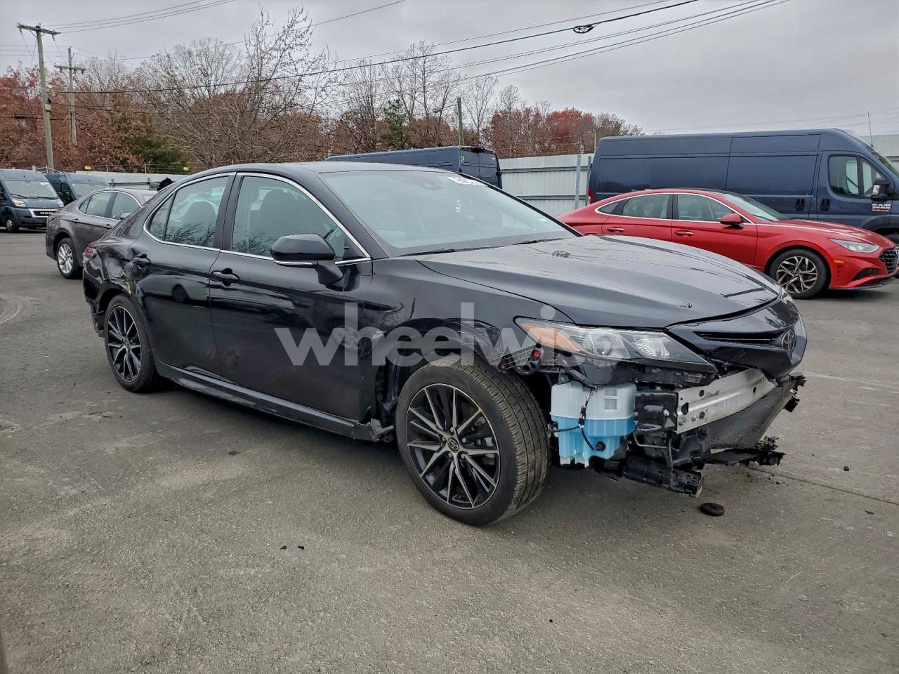 Photo 4 of 2024 TOYOTA CAMRY SE NIGHT SHADE (VIN 4T1G11AK7RU246465)