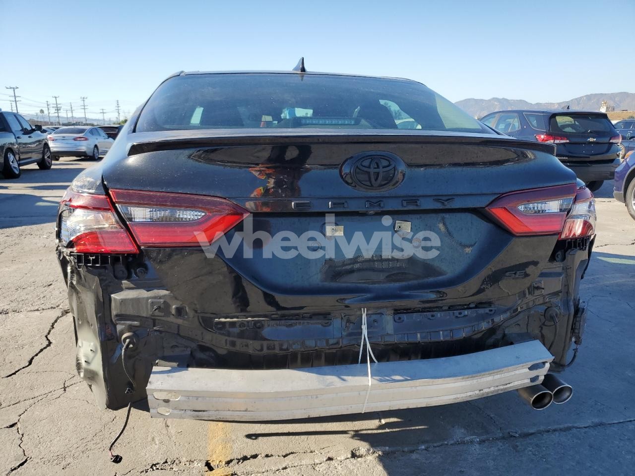 Photo 6 of 2024 TOYOTA CAMRY SE NIGHT SHADE (VIN 4T1G11AK7RU908657)