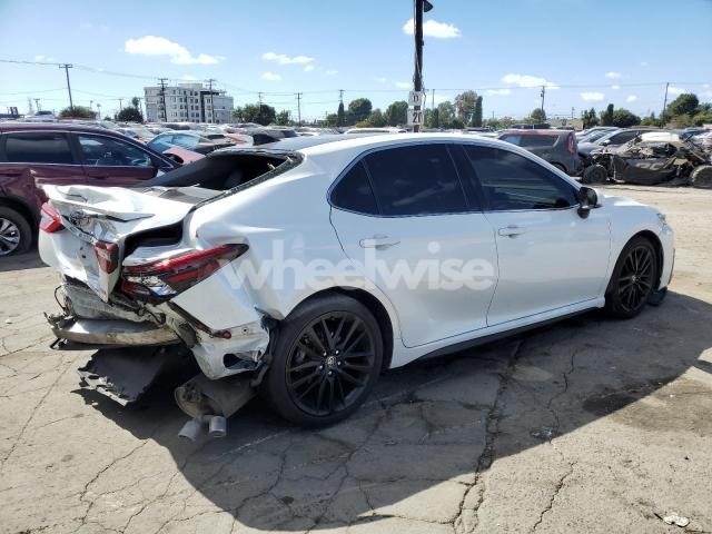 Photo 2 of 2021 TOYOTA CAMRY XSE (VIN 4T1G11AK8LU352222)