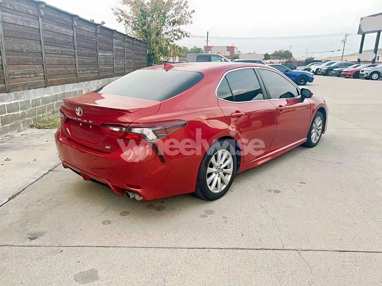 Photo 4 of 2021 TOYOTA CAMRY SE (VIN 4T1G11AK8MU441161)