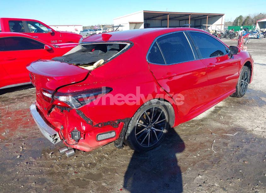 Photo 4 of 2021 Toyota Camry SE (VIN 4T1G11AK8MU446313)