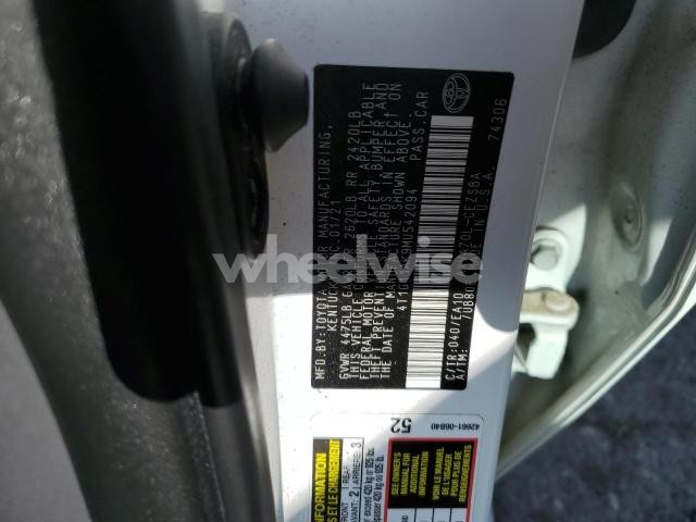Photo 9 of 2021 TOYOTA CAMRY SE (VIN 4T1G11AK9MU542094)