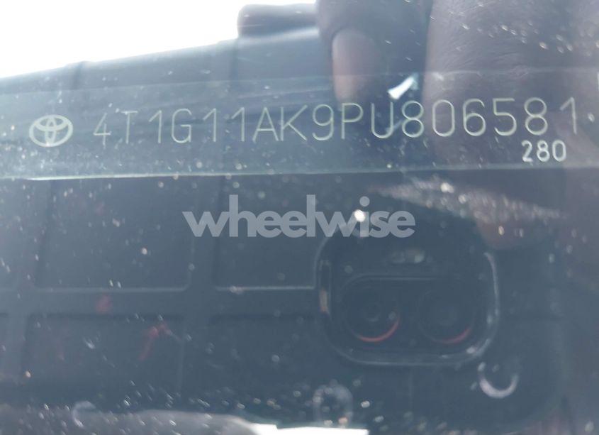 Photo 9 of 2023 Toyota Camry SE (VIN 4T1G11AK9PU806581)