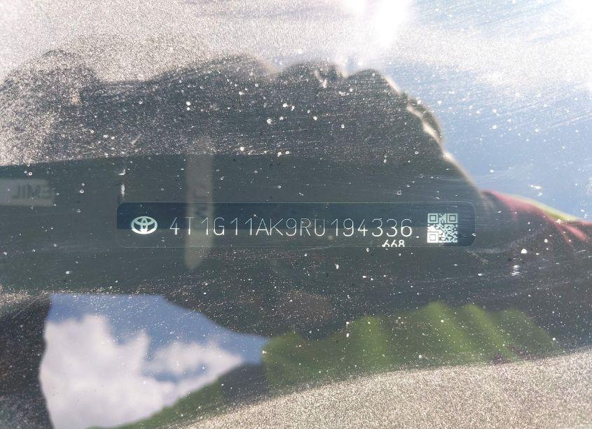 Photo 9 of 2024 Toyota Camry SE (VIN 4T1G11AK9RU194336)