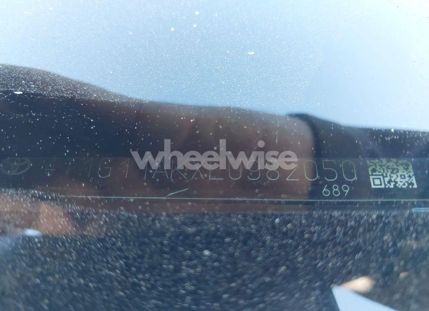 Photo 9 of 2020 Toyota Camry SE (VIN 4T1G11AKXLU982050)