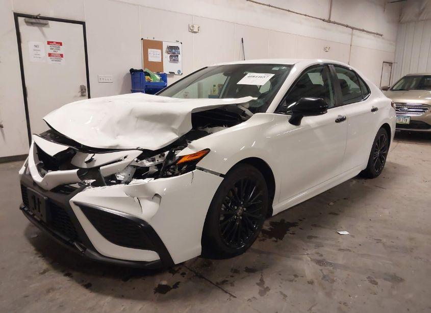 Photo 2 of 2021 Toyota Camry SE NIGHTSHADE EDITION AWD (VIN 4T1G11BK2MU040252)