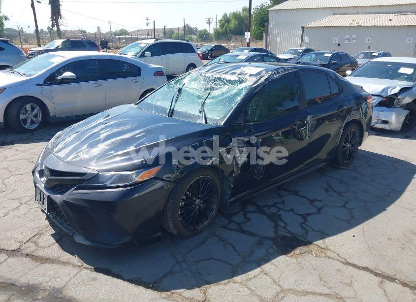 Photo 2 of 2020 Toyota Camry SE NIGHTSHADE EDITION AWD (VIN 4T1G11BK5LU017790)