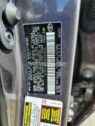 Photo 7 of 2022 TOYOTA CAMRY SE (VIN 4T1G11BK7NU055573)