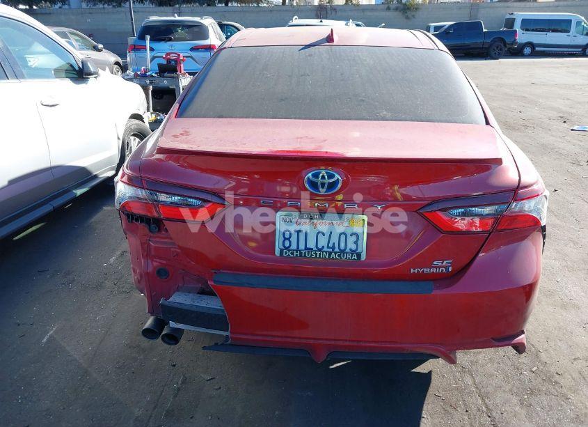 Photo 17 of 2021 Toyota Camry SE HYBRID (VIN 4T1G31AK1MU020327)