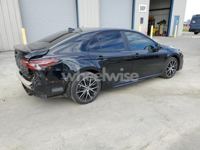 Photo 5 of 2022 TOYOTA CAMRY NIGHT SHADE (VIN 4T1G31AK5NU596956)