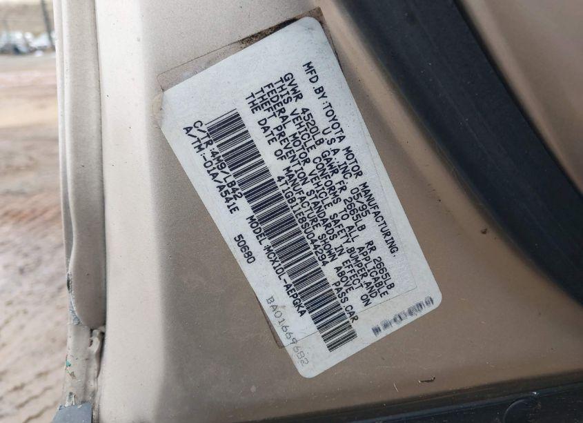 Photo 9 of 1995 Toyota Avalon XLS (VIN 4T1GB11E8SU044294)