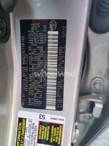 Photo 2 of 2021 TOYOTA CAMRY XSE (VIN 4T1K31AK3MU021277)