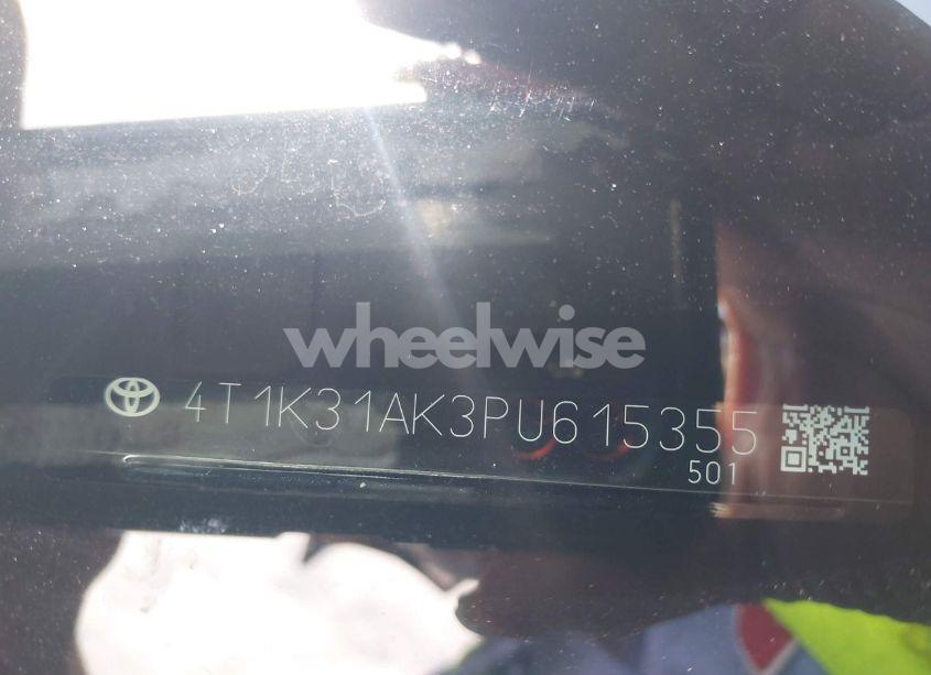 Photo 9 of 2023 Toyota Camry XSE HYBRID (VIN 4T1K31AK3PU615355)