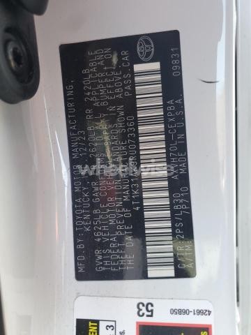 Photo 7 of 2024 TOYOTA CAMRY XSE (VIN 4T1K31AK9RU073360)