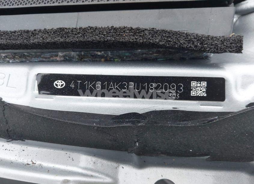 Photo 9 of 2023 Toyota Camry XSE (VIN 4T1K61AK3PU182093)