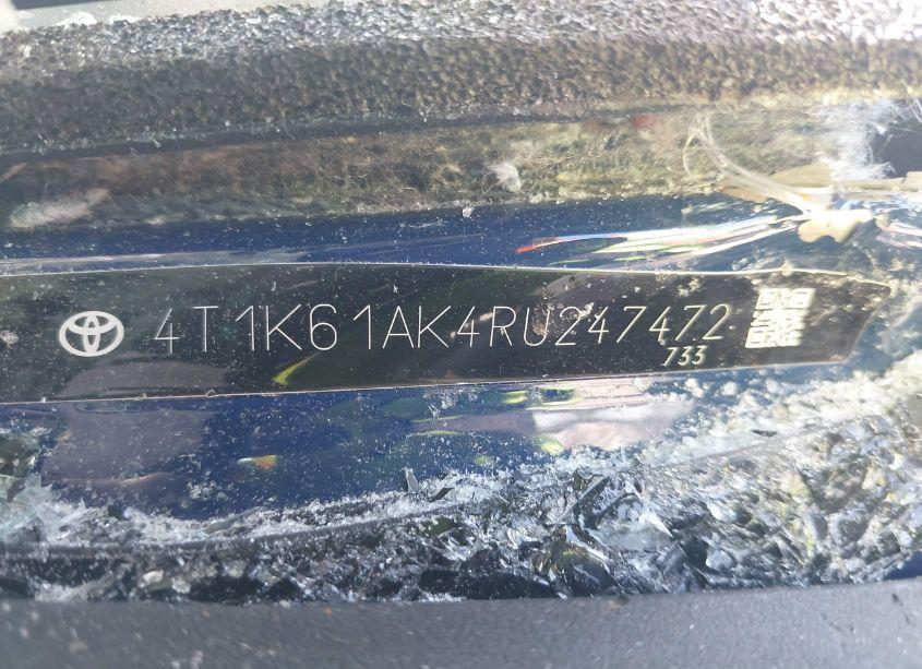 Photo 9 of 2024 Toyota Camry XSE (VIN 4T1K61AK4RU247472)