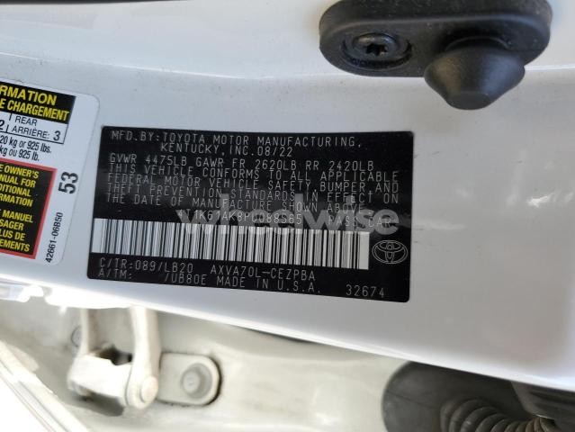 Photo 8 of 2023 TOYOTA CAMRY XSE (VIN 4T1K61AK8PU088565)