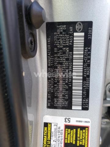 Photo 10 of 2022 TOYOTA CAMRY XSE (VIN 4T1K61AK9NU011958)