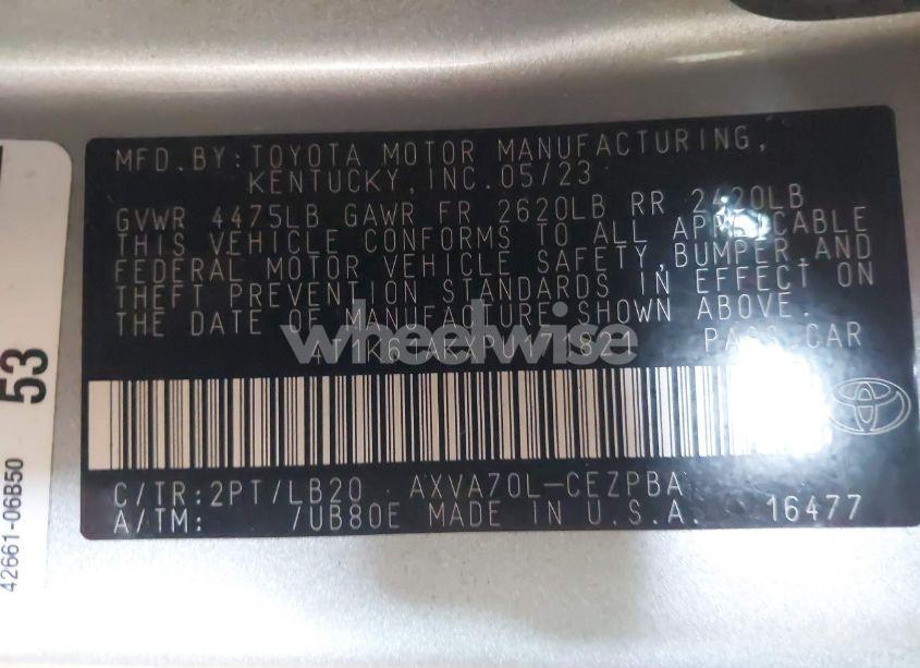 Photo 9 of 2023 Toyota Camry XSE (VIN 4T1K61AKXPU171821)