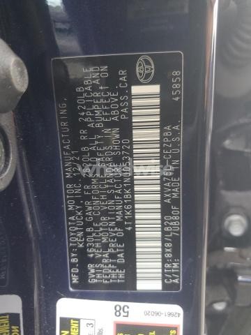 Photo 4 of 2022 TOYOTA CAMRY XSE (VIN 4T1K61BK1NU053720)