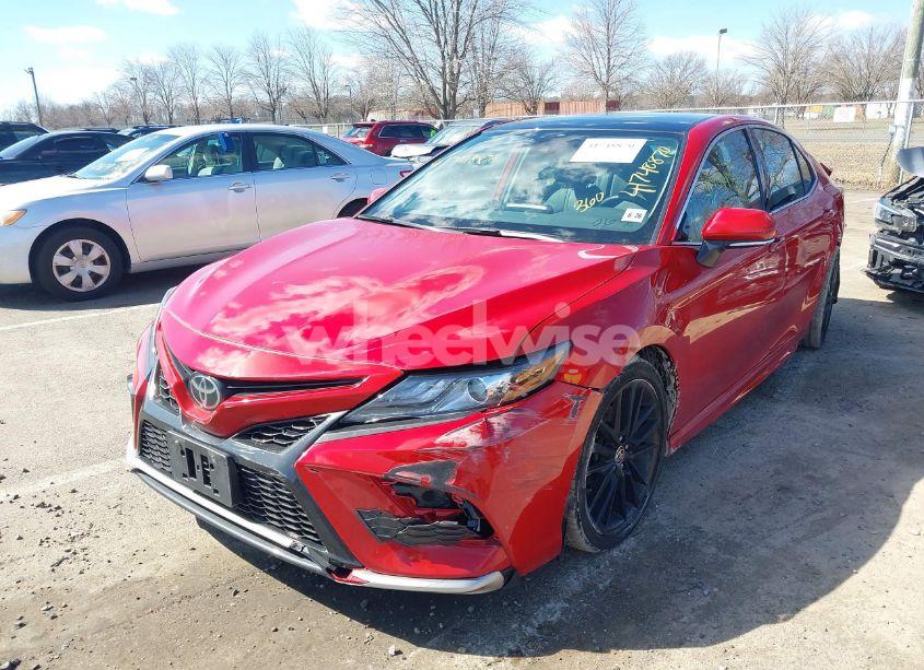 Photo 2 of 2021 Toyota Camry XSE AWD (VIN 4T1K61BKXMU041158)
